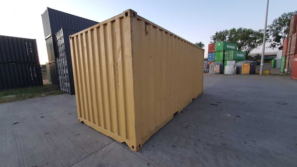 kontener morski 6m ,20dv CENA NA PLACU  W STRZELIN