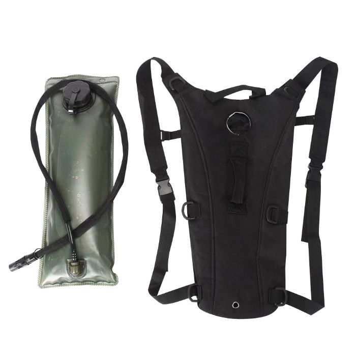 Mochila Tática Militar Hidratação - Camelback 3l - Preto - ARTIGO NOVO