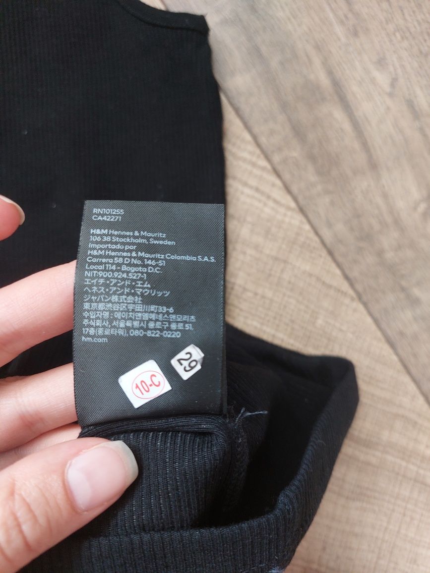 Платье в рубчик,  сукня, плаття h&m , xs
