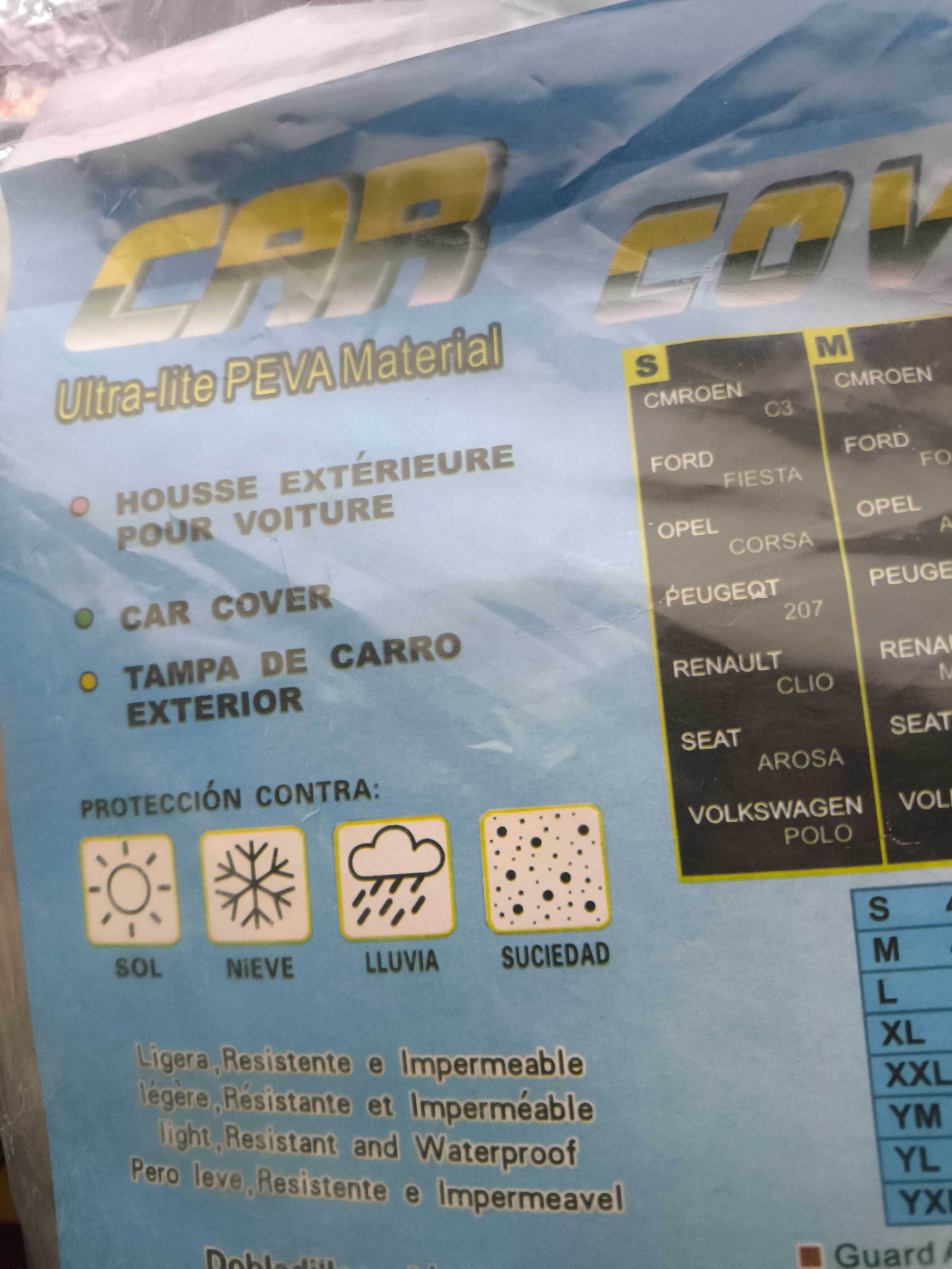 Capa protetora automóvel Nova