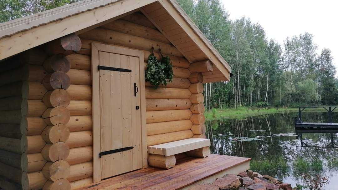 Sauna ogrodowa z bali. Tradycyjna bania na wymiar.