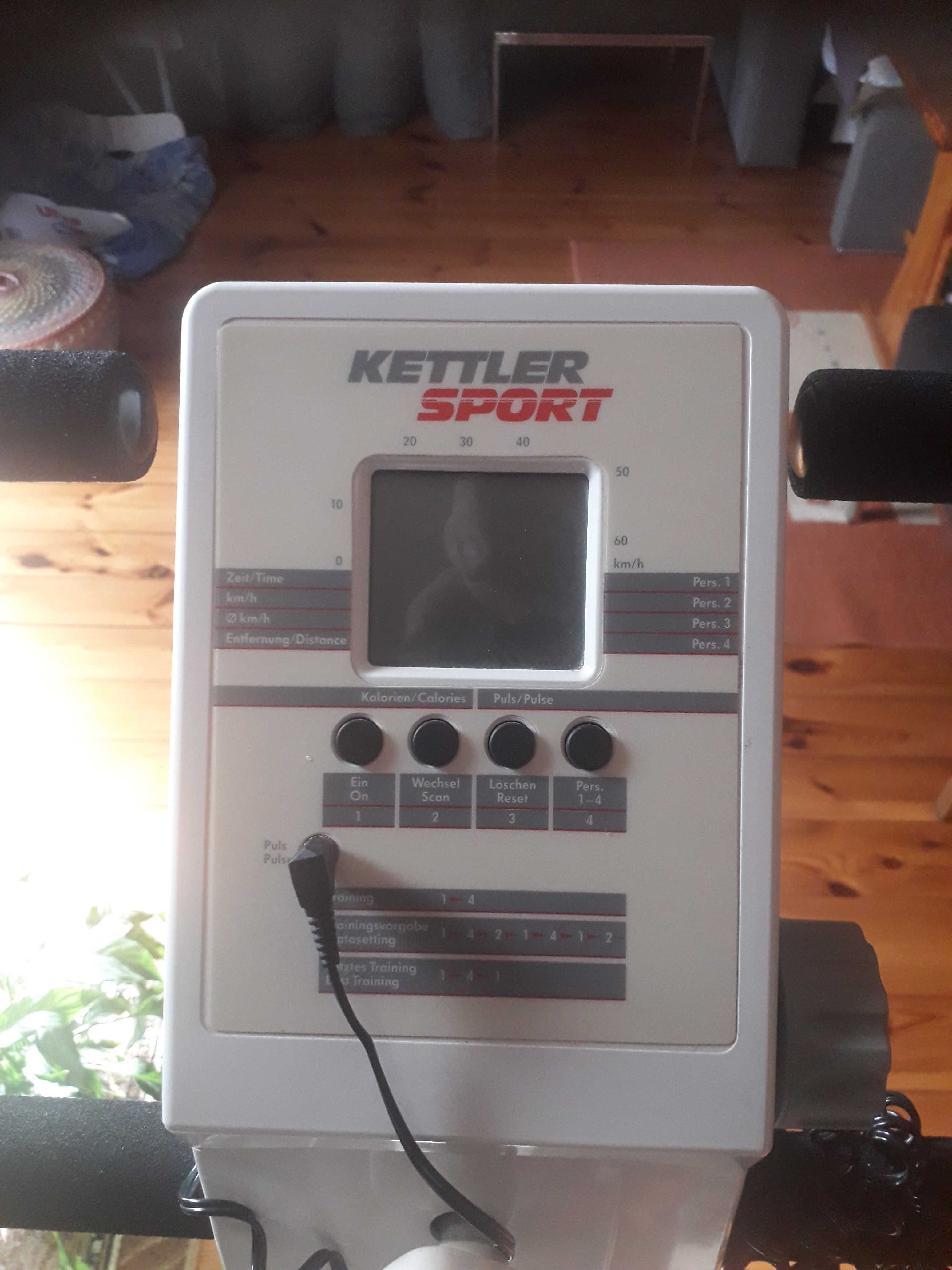 Rower treningowy kettler trophy electric 2000