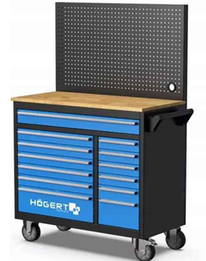 Szafka narzędziowa wózek Panel ścianka organizer 13 szuflad HT7G044