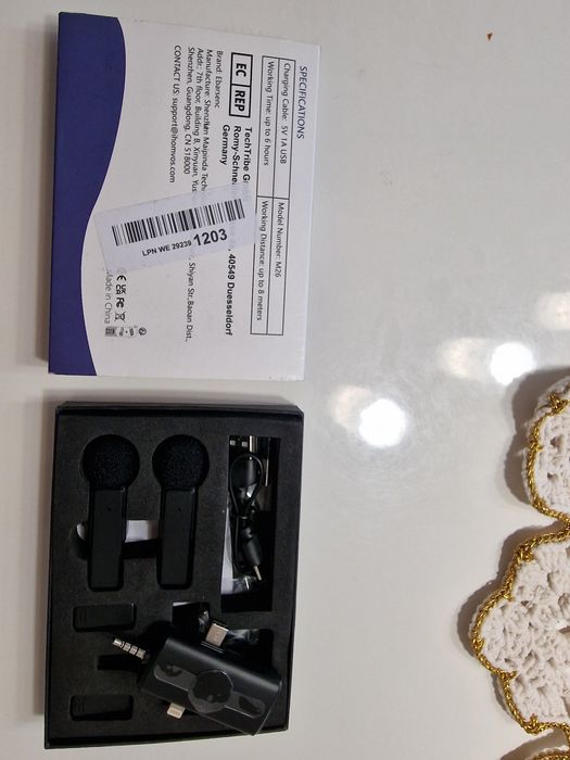 Microfones sem fio lapela (lavalier)
Tipo de produto: Microfone sem fi