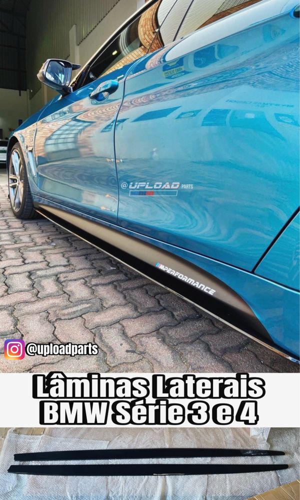 BMW Side Skirts / Laminas Laterais / Saias / Extensão de Embaladeiras