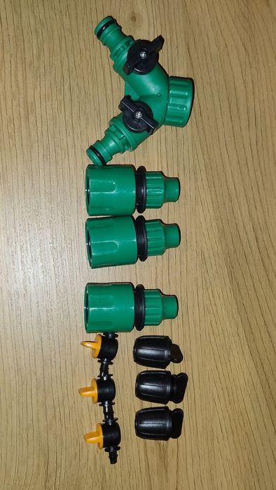 Złącza/ końcówki/ kraniki do nawadniania