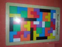 Quebra cabecas Tetris Montessori (selado)
