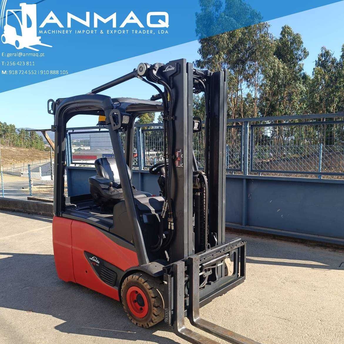 Empilhador Elétrico LINDE E16 EVO