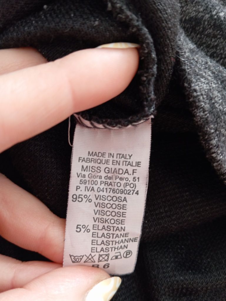 Sweter tunika uni