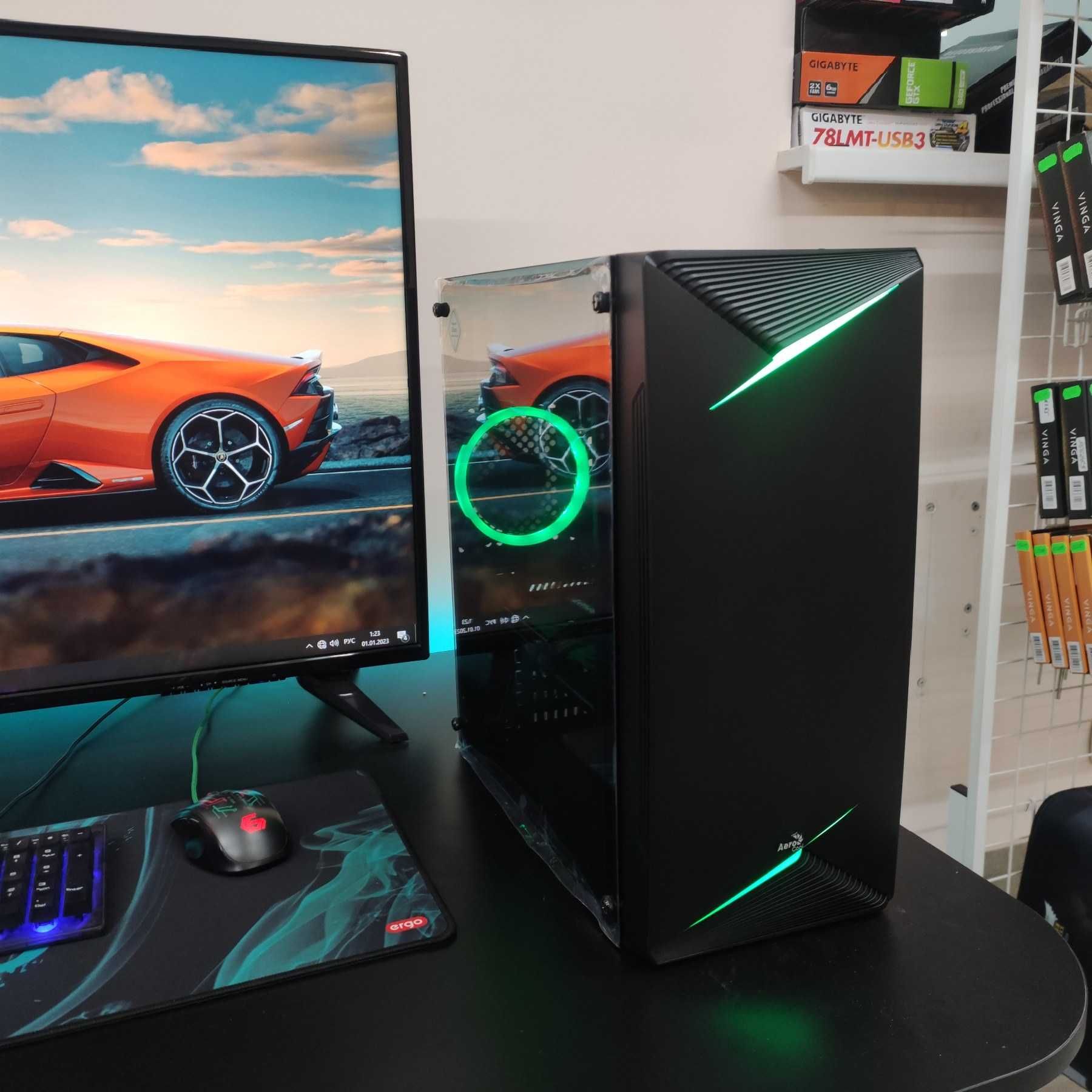 Игровой Компютер i7 3770, 16GB RAM, SAPPHIRE RX 570 4GB, SSD 512 new