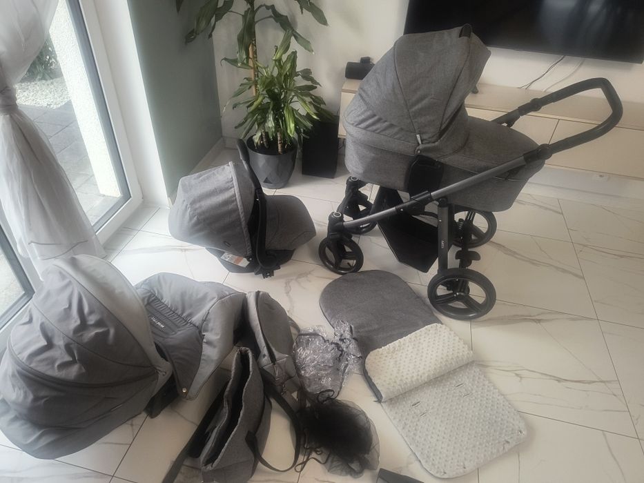 Wózek 3w1 bebetto