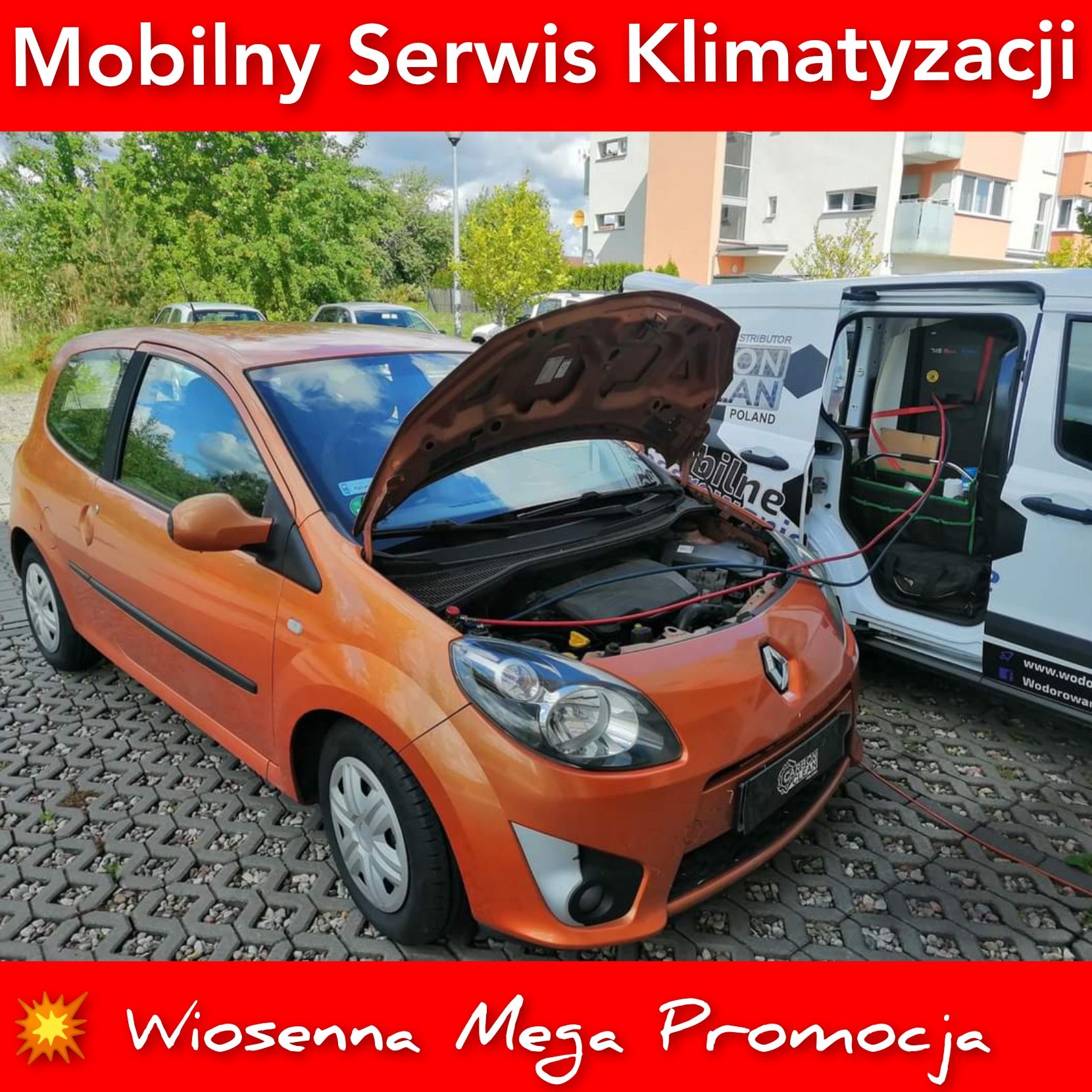 Mobilny Serwis Klimatyzacji 24H Nabicie Klimatyzacji (napełnianie)