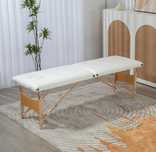 Marquesa Portátil - 186x60x81 - Creme, Selado Novo