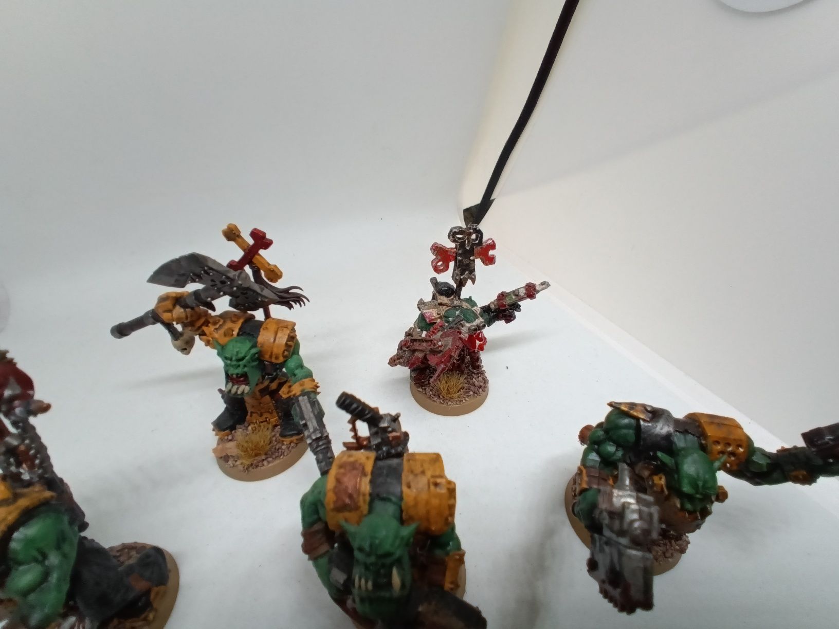 9x Nobz+ Painboy+Grot Orderly Orks Warhammer 40k