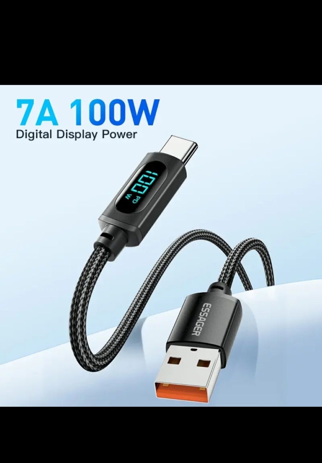 Kabel USB A USB C 7A 100W