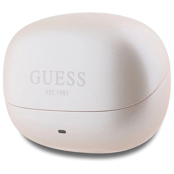 Słuchawki Bluetooth Guess Capsule Printed Logo TWS + stacja dokująca -