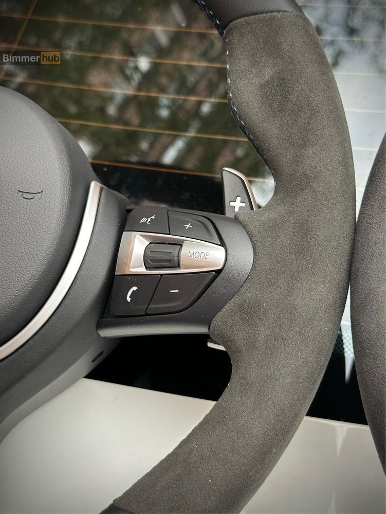 М Руль алькантара, оригинал airbag BMW x5 f10 f15 f25 f30 f32 f20 f01