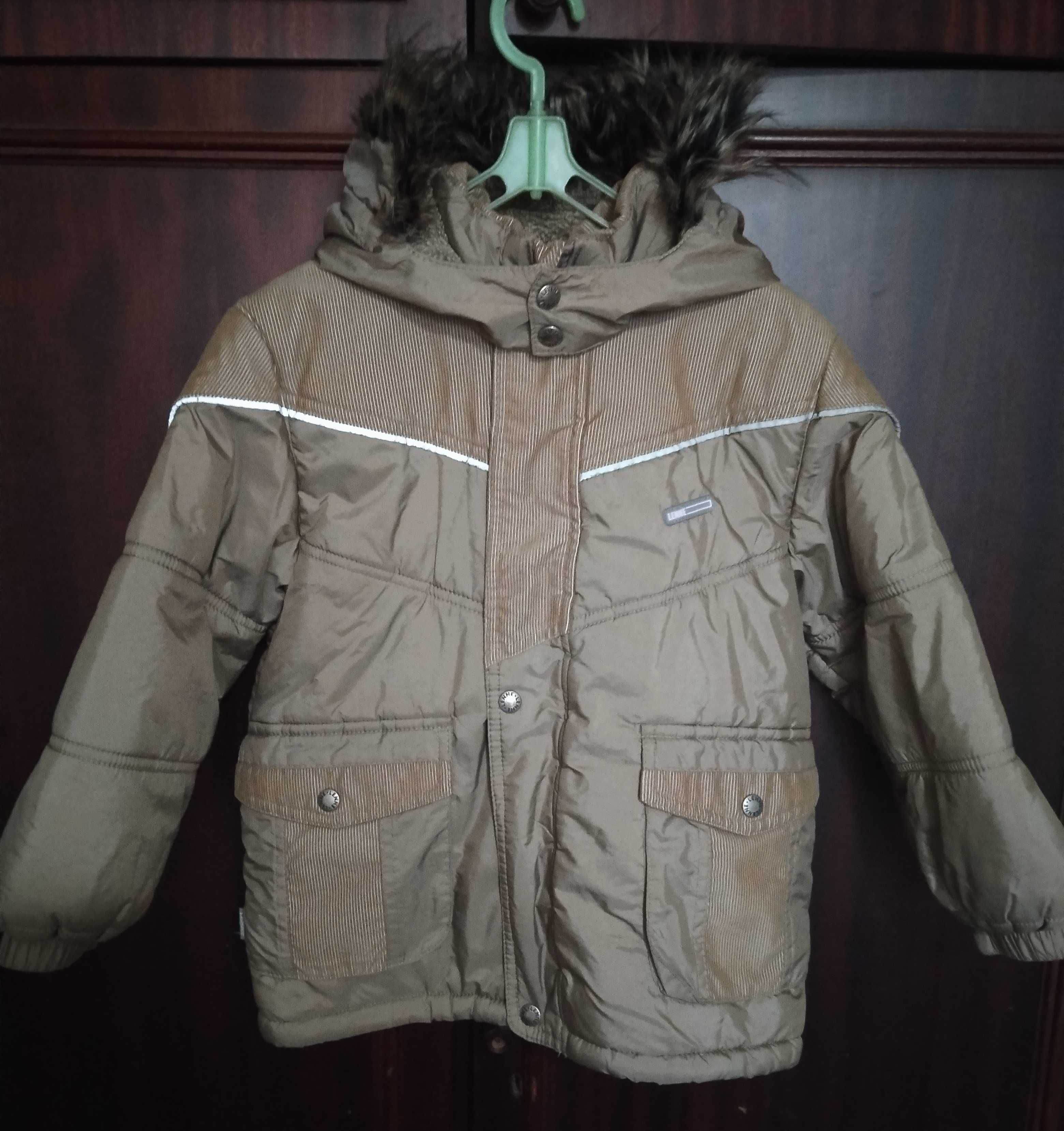 Зимняя и демисезонная курточки на мальчика. Размер- 116 см. Брендовые