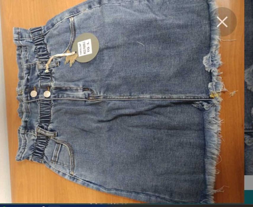 Nowa spódnica jeansowa