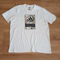 Футболка Adidas QT T-shirt mens crew neck white
