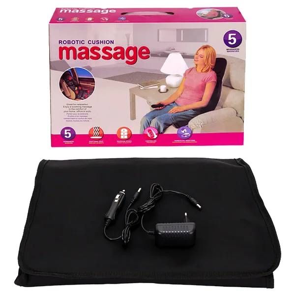 Массажная накидка с подогревом Massage Seat Topper для дома и автомоби