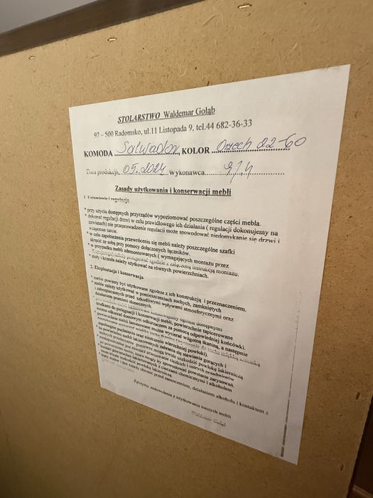 Kredens Komoda Salwador ART10