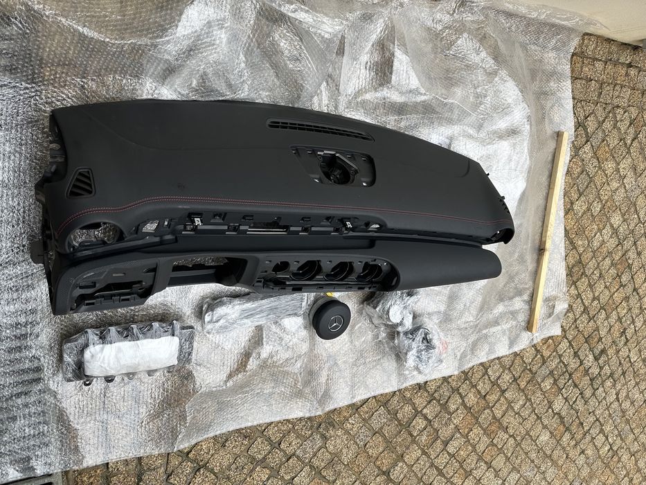 Kit airbag mercedes class A, CLA C118  original com ou sem costura