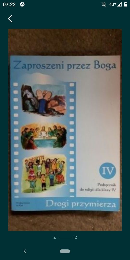 Zaproszeni przez Boga Podręcznik do religii dla klasy 4 SP.