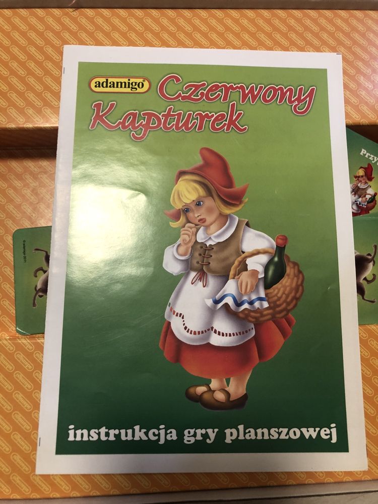 Gra Adamigo Czerowny Kapturek, wiek 5+
