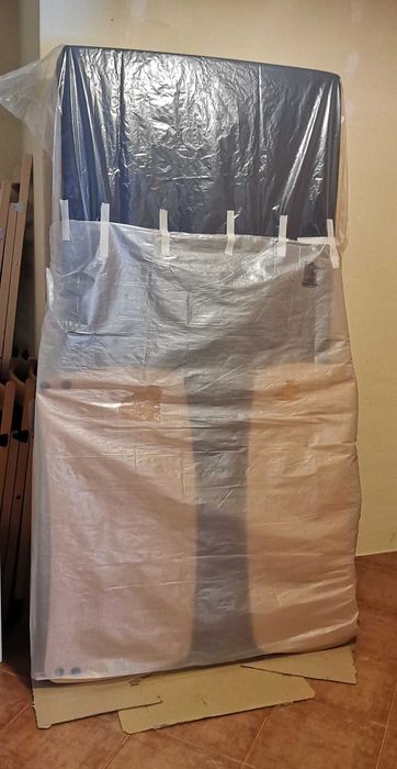 Cama articulada + Colchões anti escaras + Guardas