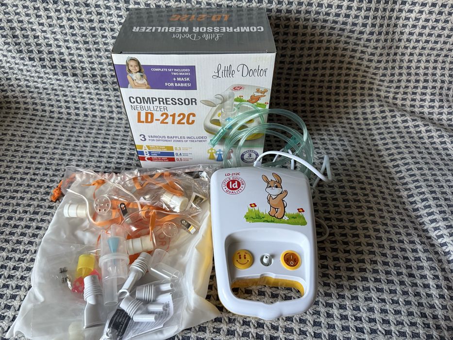 Інгалятор, небулайзер, компресорний Little Doctor LD-212C