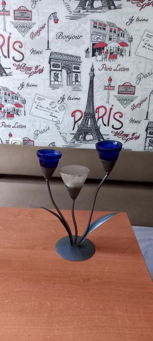 Підсвічники металеві