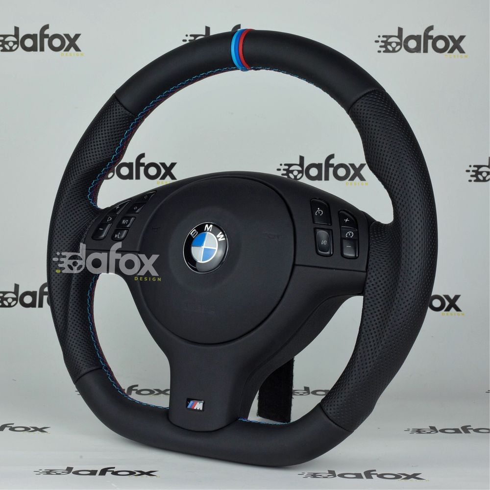 Kierownica BMW E46 M3 E39 M5 E53 M Pakiet płaski dół ścięta M sport