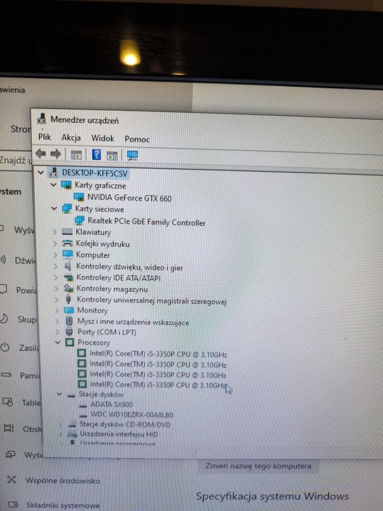 Sprzedam komputer stacjonarny pc