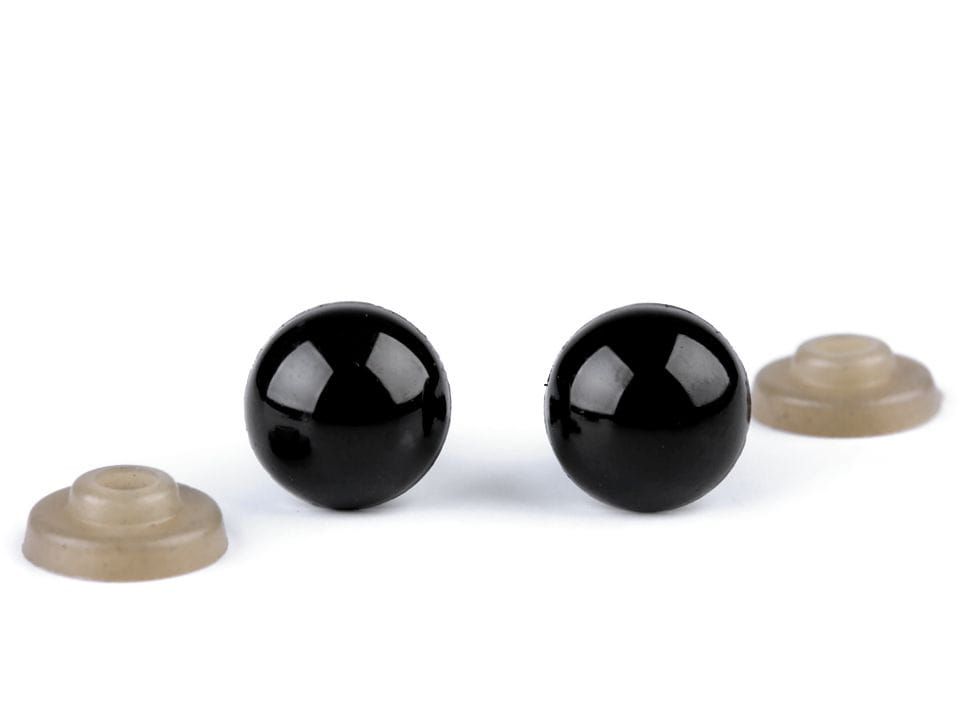 Oczka perłowe bezpieczne do zabawek 14 mm ( 10 szt )