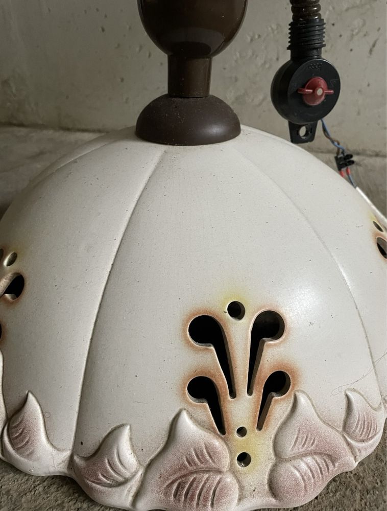 Lampa wiszaca ceramiczna