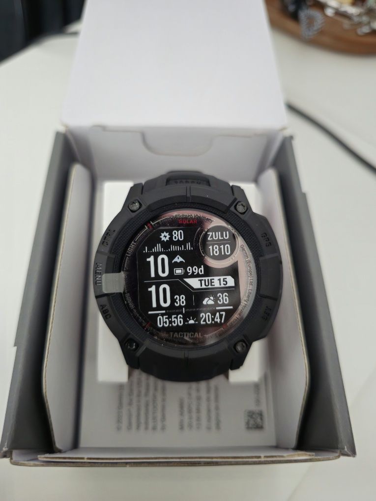 Garmin Instinct 2X Solar NOVO