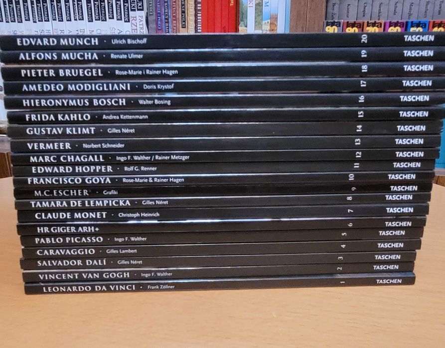 Malarze świata, kolekcja 20 albumów, nowe, idealne na prezent