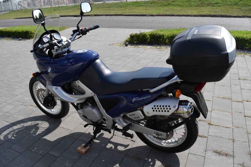 BMW F 650 oryginalny stan, obniżony, kufer, wysoka szyba, DE, A2***