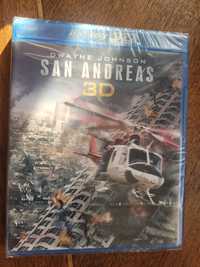 Blu-Ray 3D/2D San Andreas 2015 folia /Lektor PL