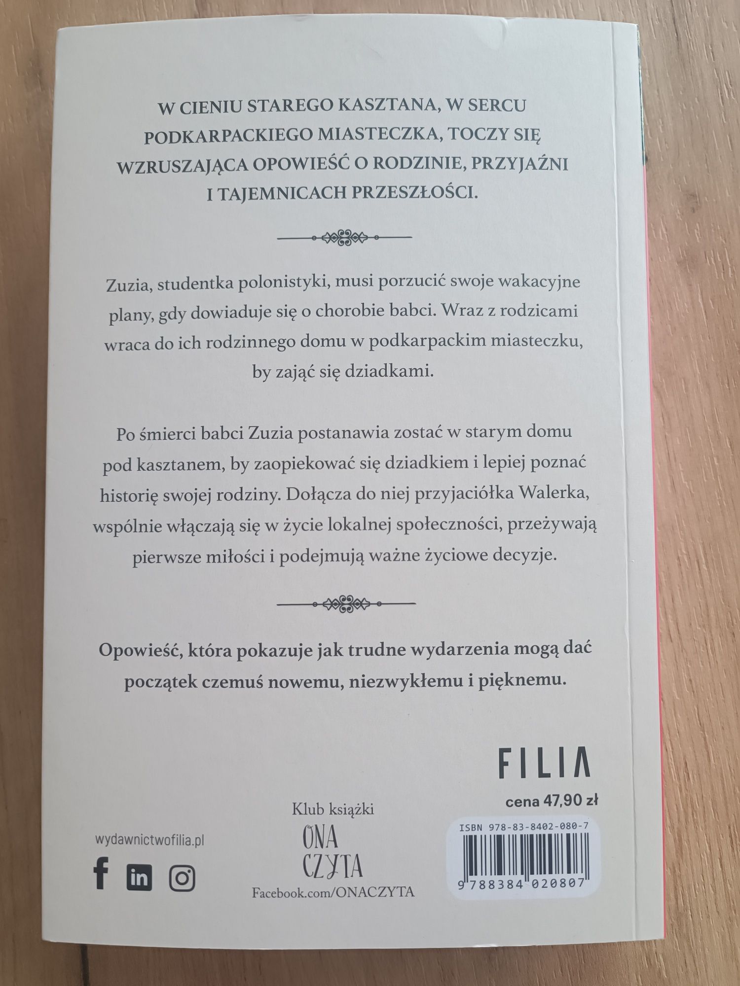 "Dom pod kasztanem" Natalia Przeździk