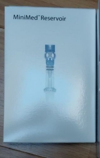 10szt ... Zbiorniczki Medtronic 3ml /1 opakowania