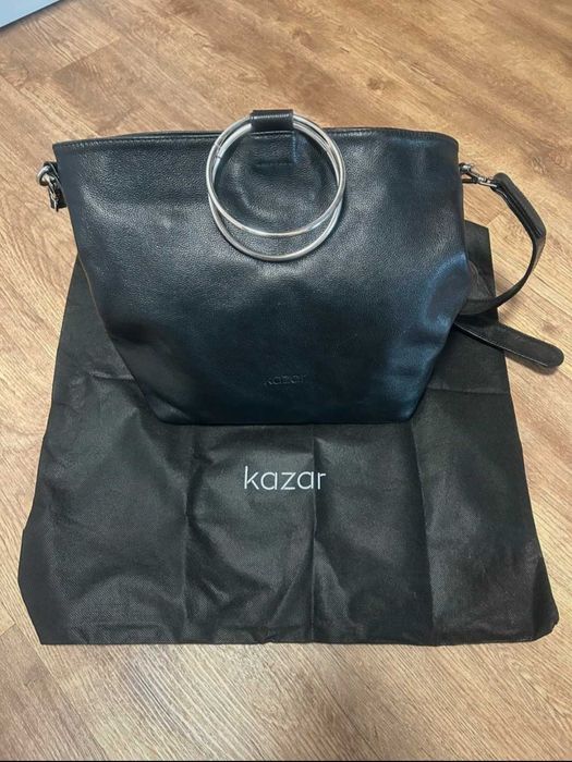Torebka kazar skóra czarna