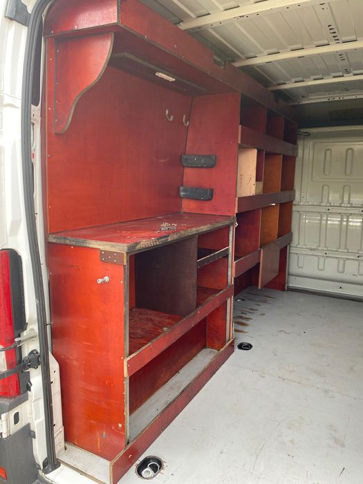 Regały zabudowa Peugeot Boxer