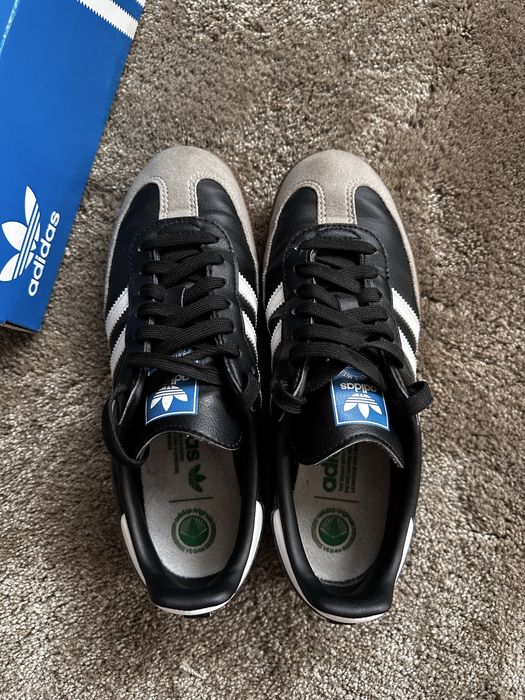 Buty Adidas Samba Vegan black czarne 38 original skóra zamsz