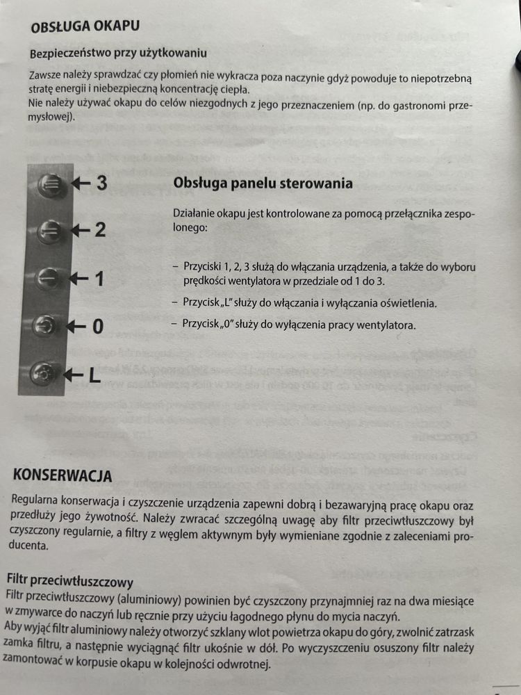 Okap kuchenny ok-2 solar czarny 90cm