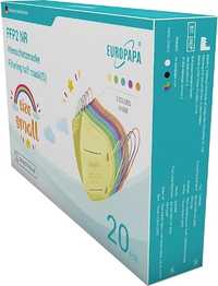 EUROPAPA 20x maski higieniczne FFP2 S
