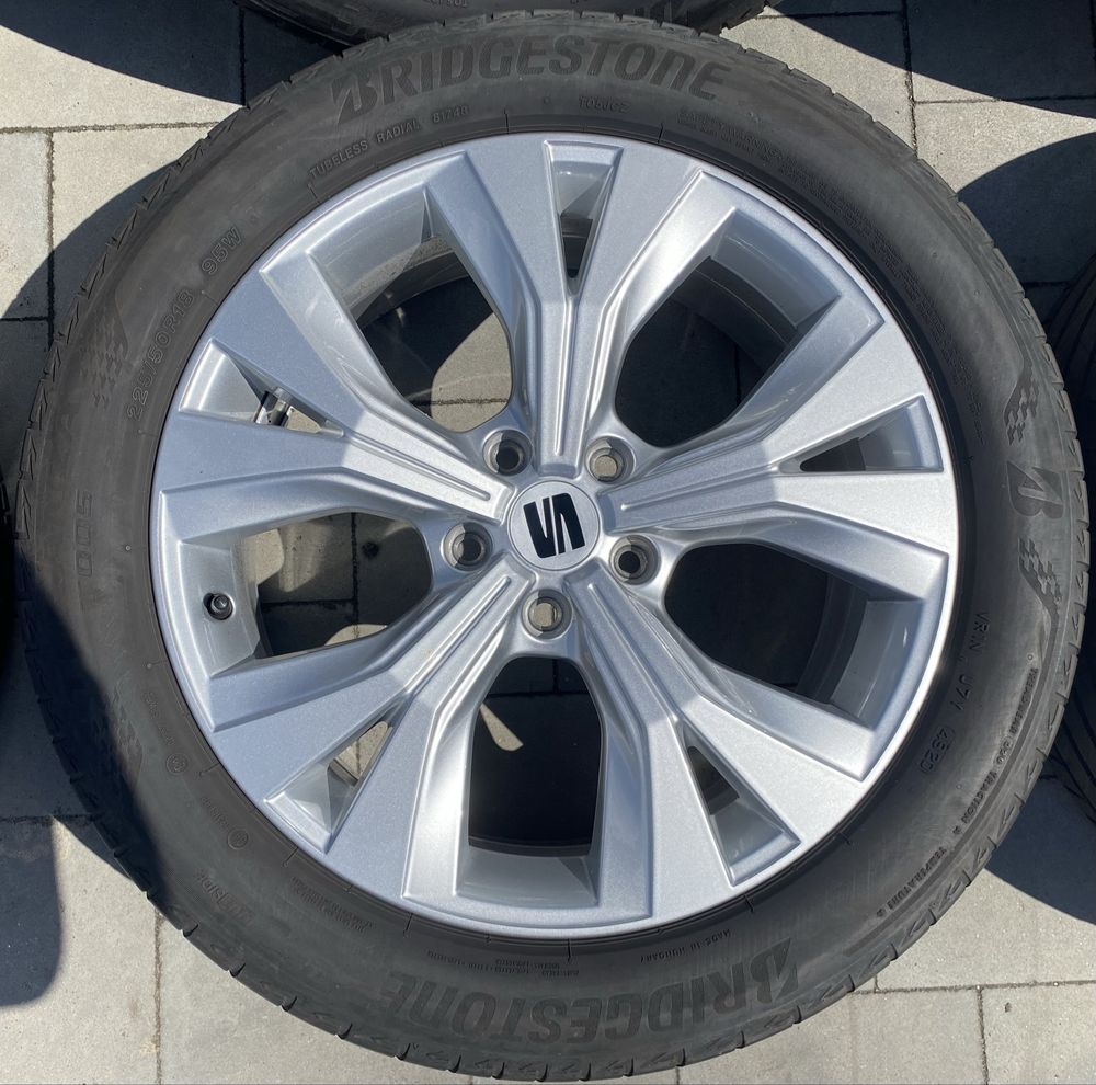 Alufelgi z oponami 225/50 R18 Seat Ateca 757 Skoda Karoq VW T-Roc