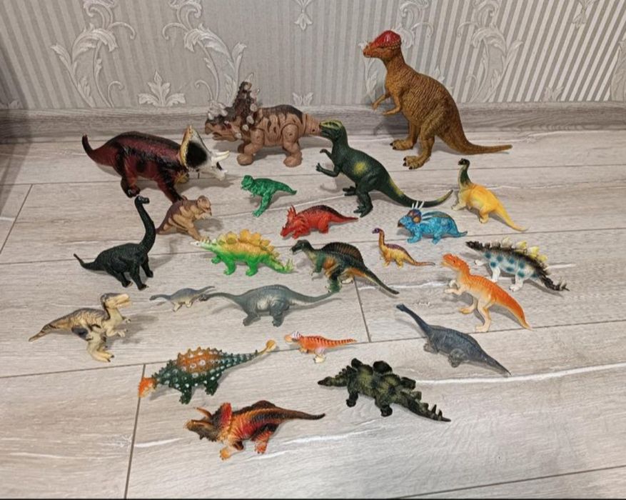 Колекція фігур динозаврів 23 шт.