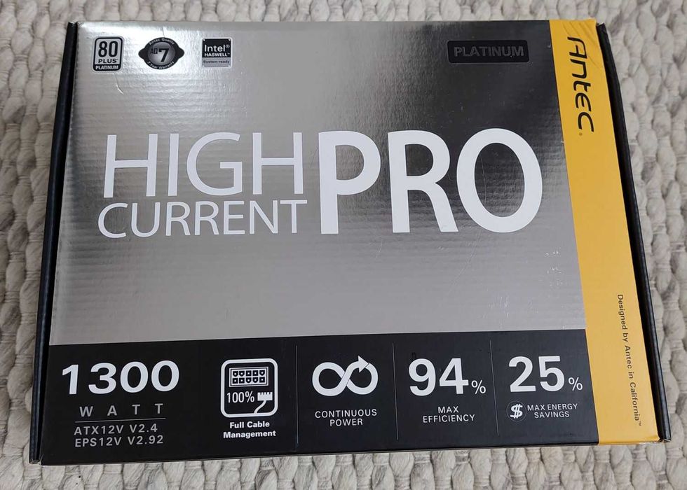 Zasilacz Antec High Current Pro HCP-1300 Platinum 1300W Modularny